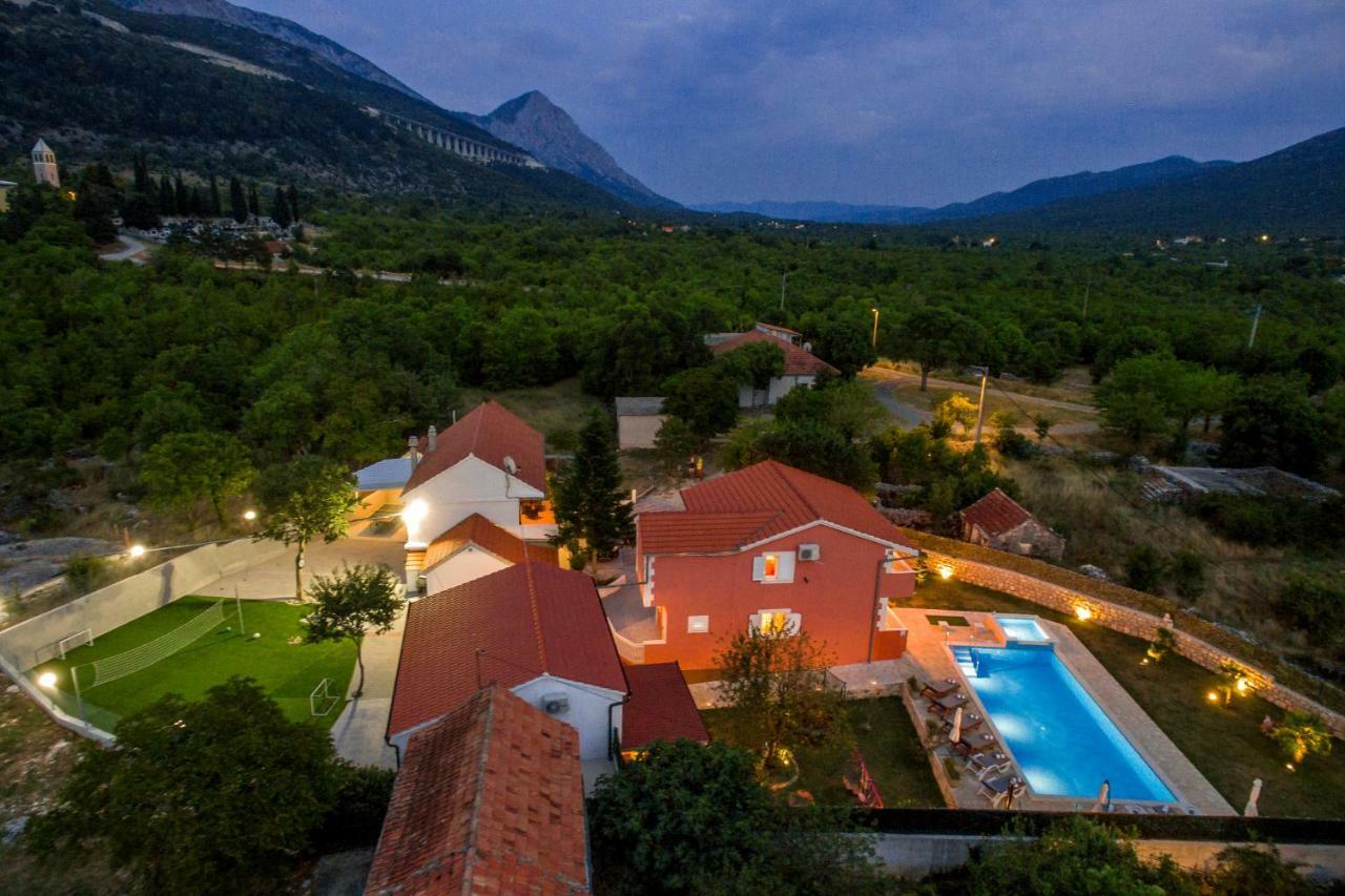 Luxury Villa Poquito Zagvozd Esterno foto