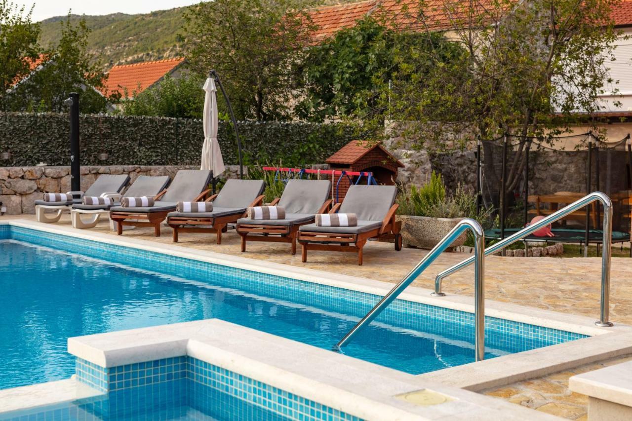 Luxury Villa Poquito Zagvozd Esterno foto