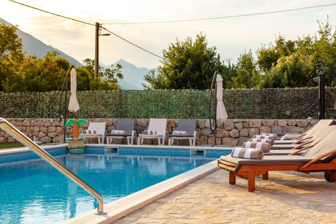 Luxury Villa Poquito Zagvozd Esterno foto