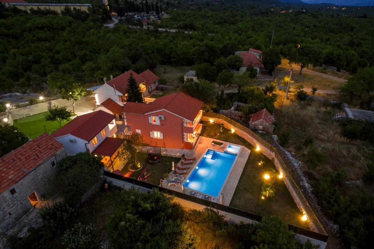 Luxury Villa Poquito Zagvozd Esterno foto