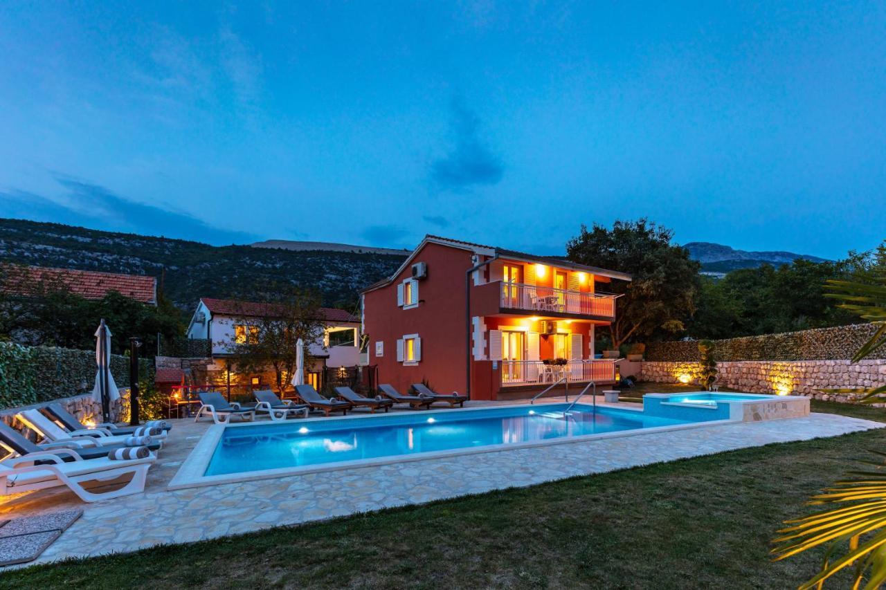 Luxury Villa Poquito Zagvozd Esterno foto